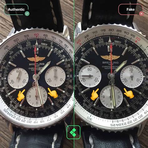 how to tell if your breitling is fake|counterfeit breitling watches.